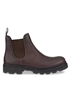 Botki męskie - ECCO Sztyblety Grainer M 21475401072 Brązowy - miniaturka - grafika 1