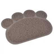 Kuwety dla kotów - Love Story Wielofunkcyjna mata przed kuwetę dla kota 30 x 40 cm brązowa 6TAP001TA - miniaturka - grafika 1