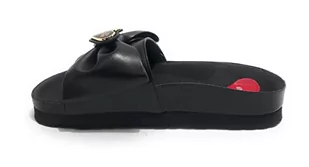 Love Moschino Damskie pantofle JA28524G0GIE0, czarne, 37, Czarny, 37 EU - Moda i Uroda OUTLET - miniaturka - grafika 1