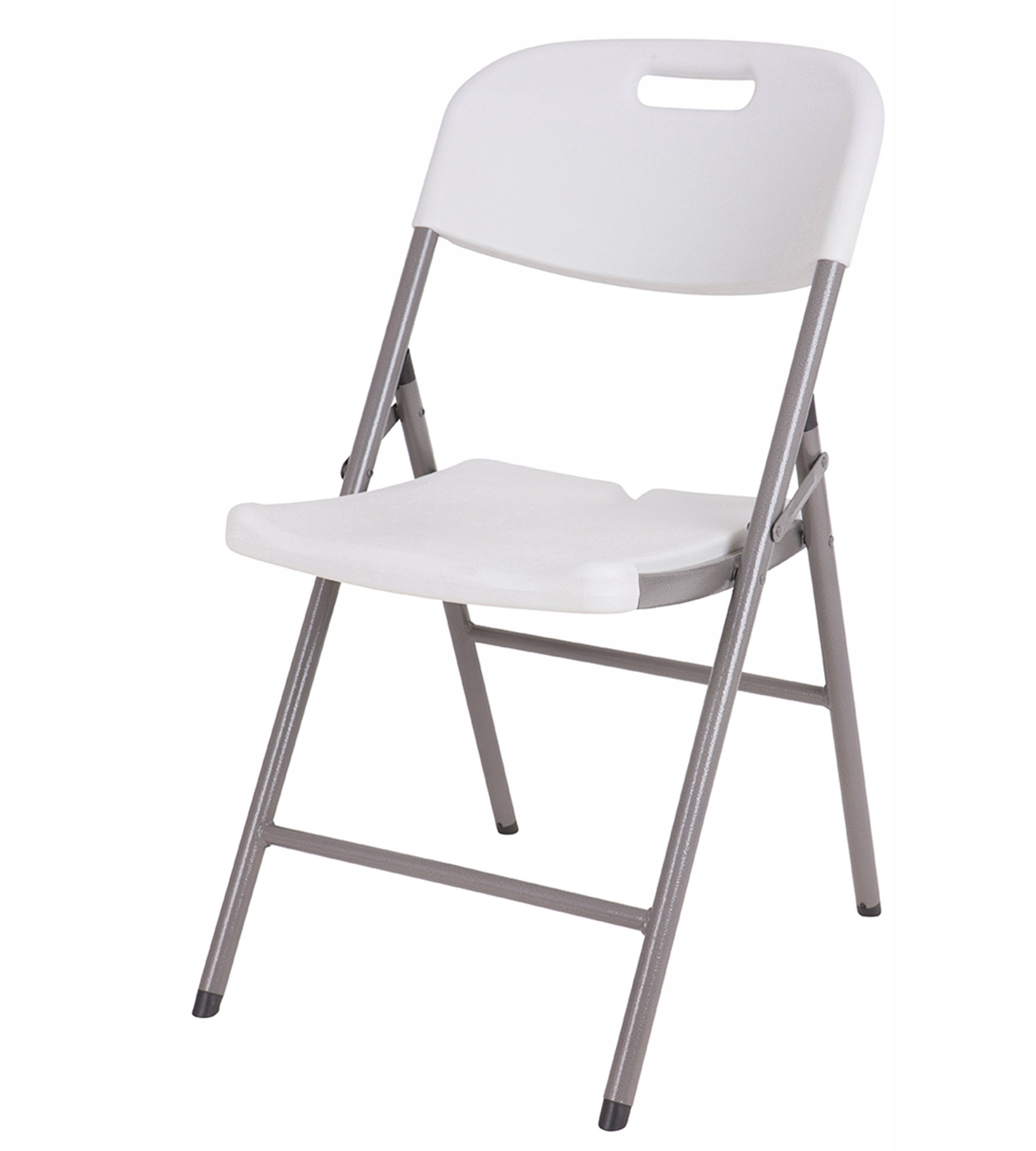 Majowo KRZESŁO SKŁADANE OGRODOWE TURYSTYCZNE BIAŁE