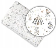 Prześcieradła dla dzieci - PRZEŚCIERADŁO BAWEŁNIANE DO ŁÓŻECZKA 120x60 WZORY! - miniaturka - grafika 1