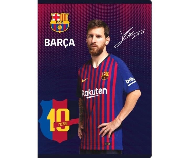 Zeszyt Szkolny A5 32k Linia Fcb Barca Barcelona Fan Różne Wzory Do Wyboru