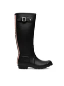 Kalosze damskie - Hunter Kalosze HFW-003 Czarny - miniaturka - grafika 1