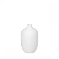 Wazony i flakony - Biały ceramiczny wazon Blomus, wys. 13 cm - miniaturka - grafika 1