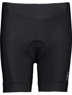 Spodnie sportowe damskie - CMP Szorty kolarskie w kolorze czarnym - grafika 1