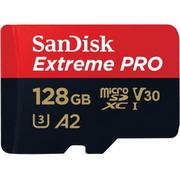 Karty pamięci - SanDisk Extreme PRO SDSQXCD-128G-GN6MA, microSDXC RescuePRO Deluxe,128GB+SD Adapter - miniaturka - grafika 1