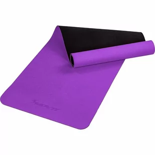 Movit Mata do ćwiczeń Yoga 190 x 60 cm fioletowa M77393 - Maty do ćwiczeń - miniaturka - grafika 1