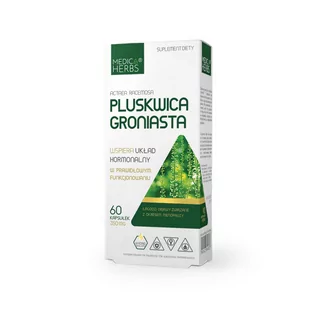 Pluskwica groniasta 350 mg 60 kapsułek MEDICA HERBS - Suplementy diety - miniaturka - grafika 1