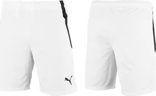 Puma Spodenki męskie Puma teamLIGA białe 704924 04 2XL - Spodnie sportowe męskie - miniaturka - grafika 1