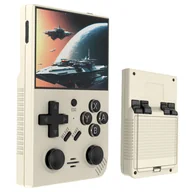 Konsole i gry retro - R35 Plus Handheld Game Console, 3.5 Inch 640*480 IPS Screen, Linux System, 128GB TF Card, 3000mAh Battery, 6 Hours of Playtime - miniaturka - grafika 1