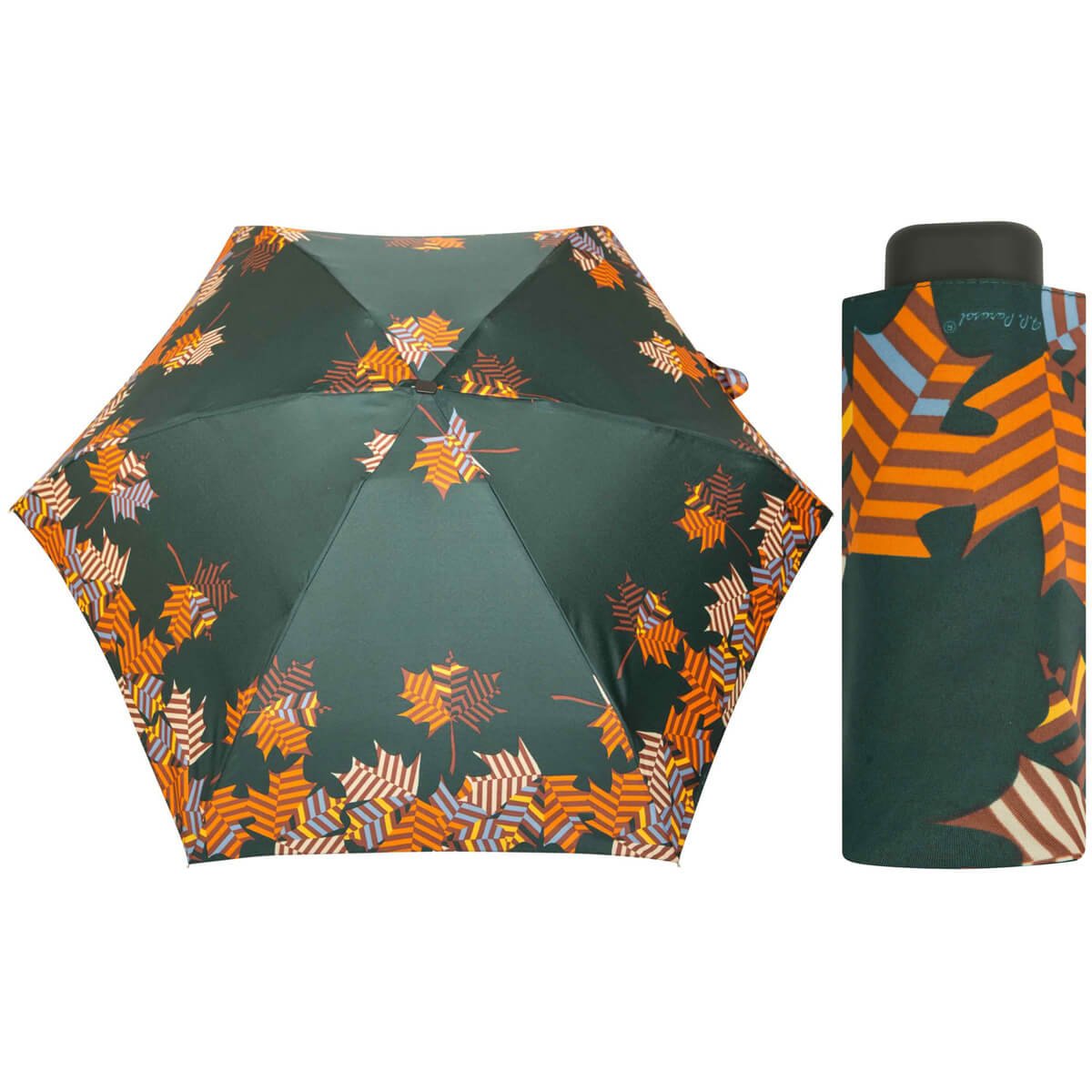 Kieszonkowa parasolka ULTRA MINI polskiej marki PARASOL, wzorzysta