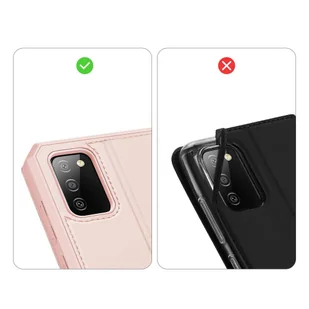 Dux Ducis Skin X kabura etui pokrowiec z klapką Samsung Galaxy A02s EU różowy - Etui i futerały do telefonów - miniaturka - grafika 11