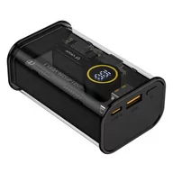 Powerbanki - Vipfan Powerbank magnetyczny F11, 22.5W 10000mAh czarny - miniaturka - grafika 1