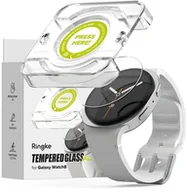 Akcesoria do smartwatchy - Szkło hartowane Ringke Tempered Glass Pro do Samsung Galaxy Watch 8 44mm Clear [2 PACK] - miniaturka - grafika 1