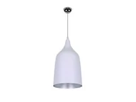 Lampy sufitowe - Azzardo Lampa wisząca FABIO L biała AZ0300) - miniaturka - grafika 1