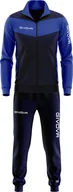 Dresy męskie - Dres Givova Luxury Visa granatowo-niebieski TR018L 0204-XL - miniaturka - grafika 1