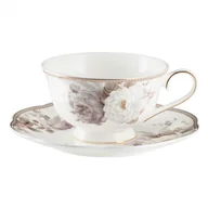 Filiżanki - Filiżanka Porcelanowa 200 Ml Ze Spodkiem Charlotte Villa Italia - miniaturka - grafika 1