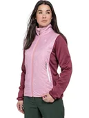 Kurtki i kamizelki sportowe damskie - Schöffel Kurtka hybrydowa "Cascata" w kolorze jasnoróżowo-czerwonym - miniaturka - grafika 1