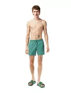 Stroje kąpielowe - Lacoste męski kostium kąpielowy, Ash Tree/Green, XXL - miniaturka - grafika 1
