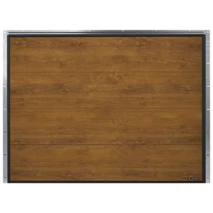 Brama garażowa segmentowa z napędem Nobla Złoty Dąb 2500x2250 mm Wiśniowski - Bramy garażowe - miniaturka - grafika 1
