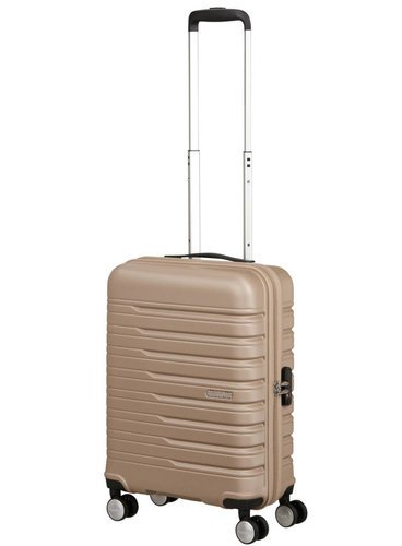 Walizka kabinowa American Tourister Flashline - ivory gold