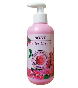 Bulfresh, Krem-masło do ciała Rose Natural z naturalną wodą różaną, 300ml - Balsamy i kremy do ciała - miniaturka - grafika 1