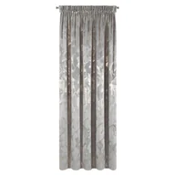 Zasłony - Zasłona welwetowa Naira szara 140 x 270 cm na taśmie - miniaturka - grafika 1