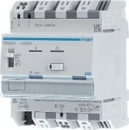 Gniazdka elektryczne - Hager Polo KNX e/s Ściemniacz uniwersalny 300 W, 1-krotny TXA661A TXA661A - miniaturka - grafika 1