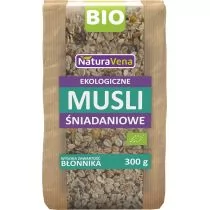 NATURAVENA NATURAVENA EKOLOGICZNE MUSLI ŚNADANIOWE 300G Zakupy dla domu i biura! 47573357 - Płatki śniadaniowe i musli - miniaturka - grafika 1