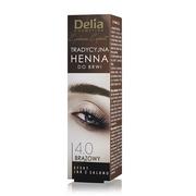 Delia Cosmetics Henna farbka do brwi odcień 4.0 Brown