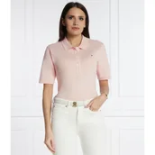 Koszulki i topy damskie - Tommy Hilfiger Polo PIQUE | Regular Fit - miniaturka - grafika 1