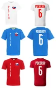 Koszulki sportowe męskie - Koszulka Słowacja PETER POKORNY 6 - miniaturka - grafika 1