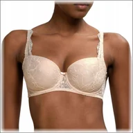 Biustonosze - Biustonosz TRIUMPH Amourette Charm WHP02 75A Beżowy Usztywniany Koronka - miniaturka - grafika 1