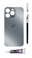 Części serwisowe do telefonów - OEM Panel tylny niebieski do iPhone 13 Pro Max Big Hole klapka baterii - miniaturka - grafika 1