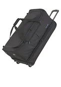Torby podróżne - Travelite Basics Torba Podróżna na Kółkach, Pojemność 98 L, Czarny/Niebieski - miniaturka - grafika 1