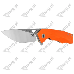 Nóż składany Bestech Toucan Orange G10, Stonewashed / Satin D2 (BG14D-1) - Noże - miniaturka - grafika 2