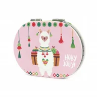 Lusterka do makijażu - Midex, Lusterko Kieszonkowe, Lama Alpaka, Różne Kolory - miniaturka - grafika 1