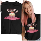 Gadżety dla niej i dla niego - KOSZULKA DLA ŻONY NA PREZENT SŁODKA BABECZKA - miniaturka - grafika 1