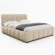 Łóżka - Łóżko tapicerowane 4583G 180x200 Boucle Beż #8 - miniaturka - grafika 1