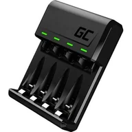 Ładowarki i akumulatory - Green cell Ładowarka Green Cell GC VitalCharger + 4x Baterie Akumulatorki AA 2000mAh Ni-MH GRSETGC01 - miniaturka - grafika 1