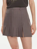 Spódnice - Noisy May Spódnica mini Lina 27032340 Szary Regular Fit - miniaturka - grafika 1