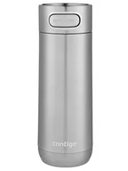 Kubki termiczne - Kubek termiczny Contigo Luxe Autoseal 470ml - Stainless Steel - miniaturka - grafika 1