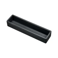 Herbata - iDesign 05028CEU organizer do szuflad, przyprawy lub herbata z serii The Home Edit, pudełko do przechowywania wykonane z drewna do kuchni, czarne - miniaturka - grafika 1