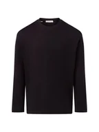 Koszule męskie - Selected Koszula męska z długim rękawem - SLHLooseOscar Mężczyźni czarny jednolity, S - miniaturka - grafika 1