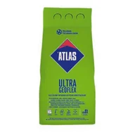 Kleje i inne preparaty budowlane - Atlas Klej żelowy wysokoelastyczny odkształcalny ULTRA GEOFLEX C2TE S1 biały 5 kg - miniaturka - grafika 1