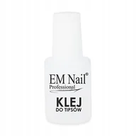 Sztuczne paznokcie i akcesoria - Em nail professional Klej do tipsów 7,5 g z pędzelkiem 5903041809234 - miniaturka - grafika 1