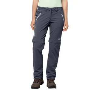 Spodnie z odpinanymi nogawkami OVERLAND ZIP AWAY W graphite - 40 - Spodnie sportowe damskie - miniaturka - grafika 1