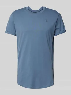 T-shirt z nadrukiem z logo - Koszulki męskie - miniaturka - grafika 1