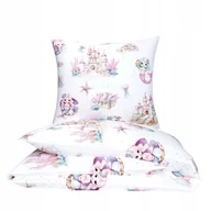 Pościel dla dzieci - Pościel 120x160 bawełniana dziecięca 50x60 100% bawełna syrenki 436syr - miniaturka - grafika 1