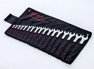 Zestaw 17 Kluczy Plasko-oczkowych Matowy - Narzędzia samochodowe - miniaturka - grafika 1